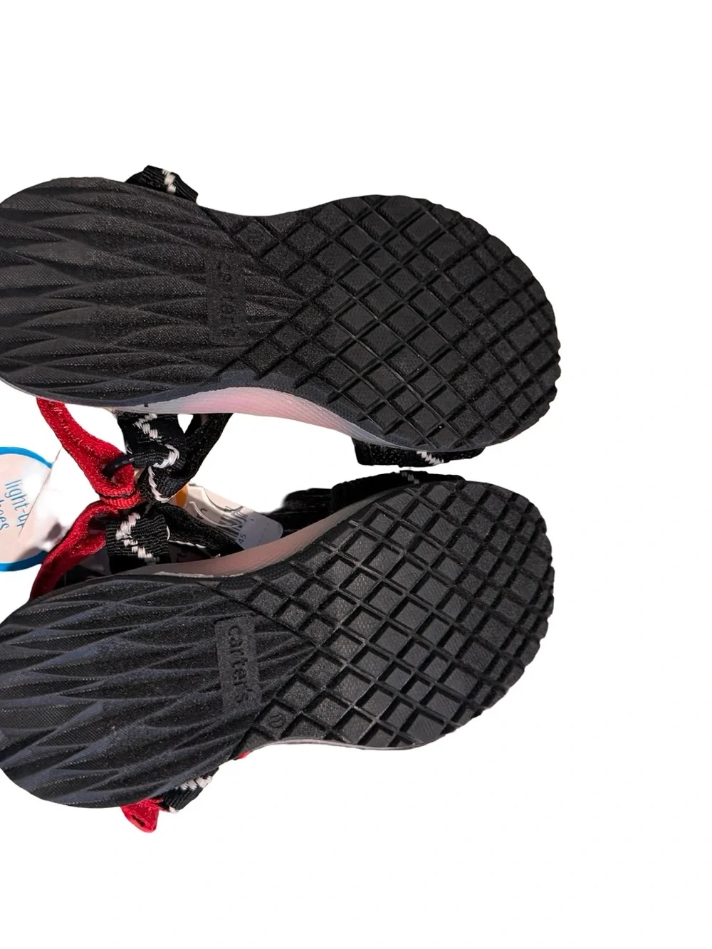 Carter's Red and Black Kids Adjustable Sport Sandals